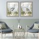 Animals Collection Blue Framed Art