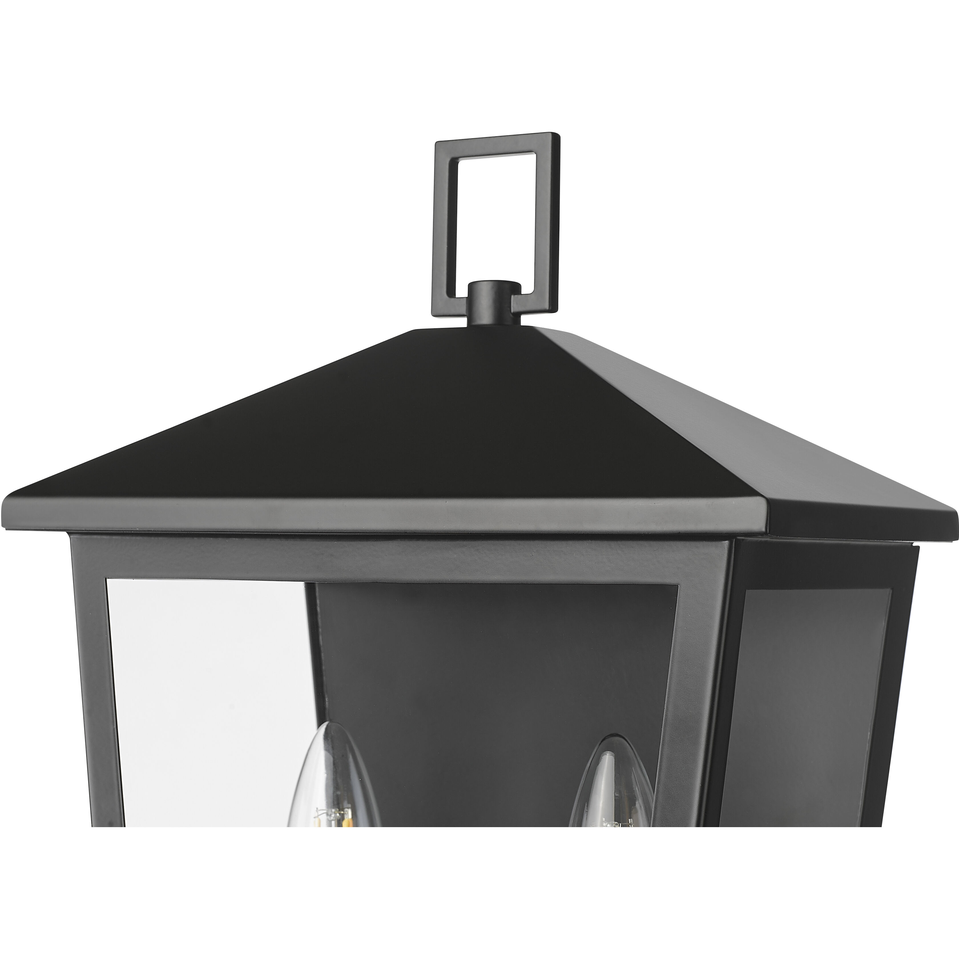 Munger 2 Light 16.5 inch Powder Coated Black Outdoor Wall Sconce