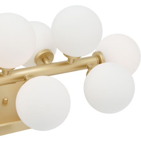 Arya LED 8 inch Satin Gold Wall Light