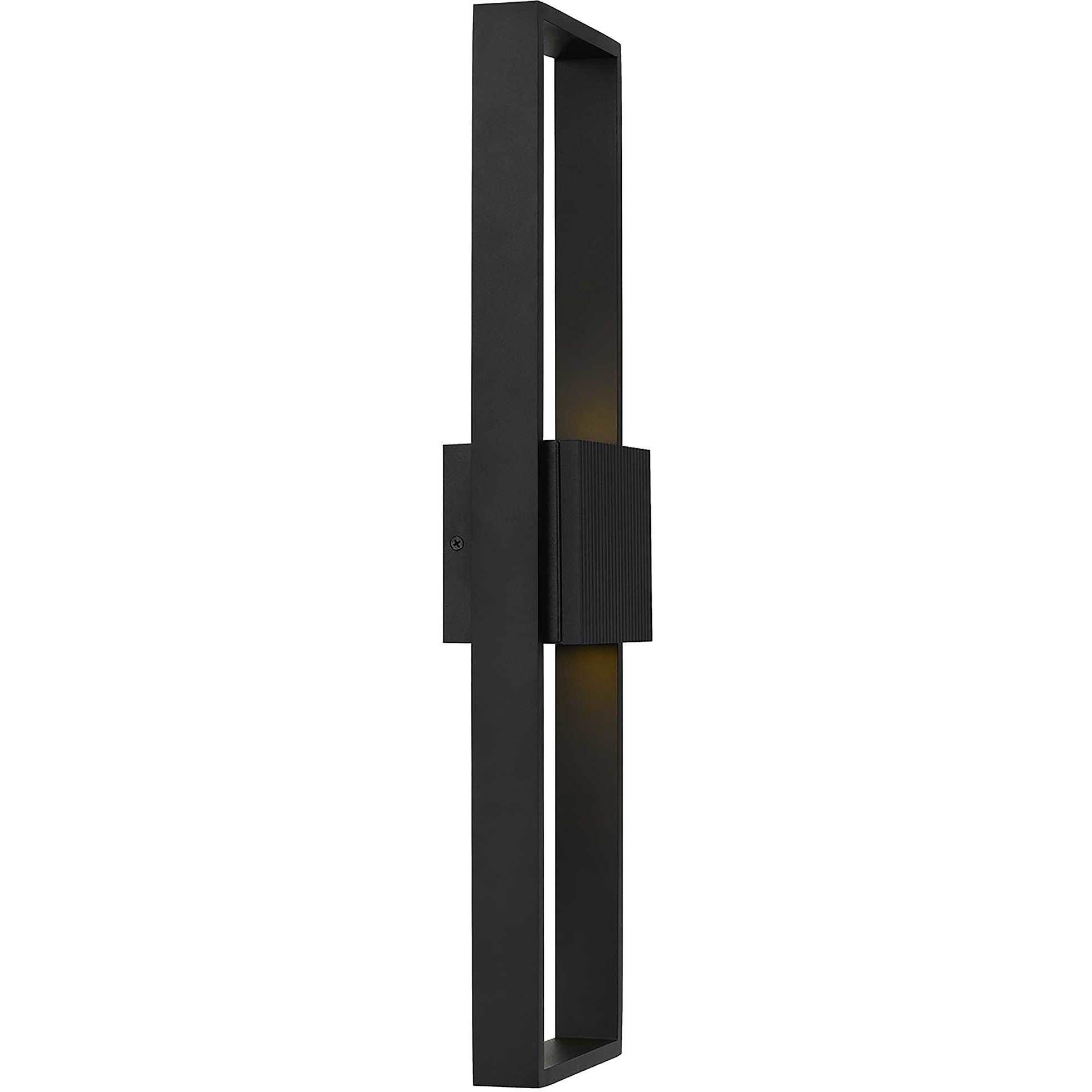 Miami LED 24 inch Sand Black Outdoor Wall Sconce