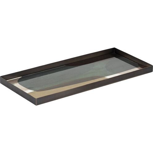 Gresham Bronze and Green Tray, Large