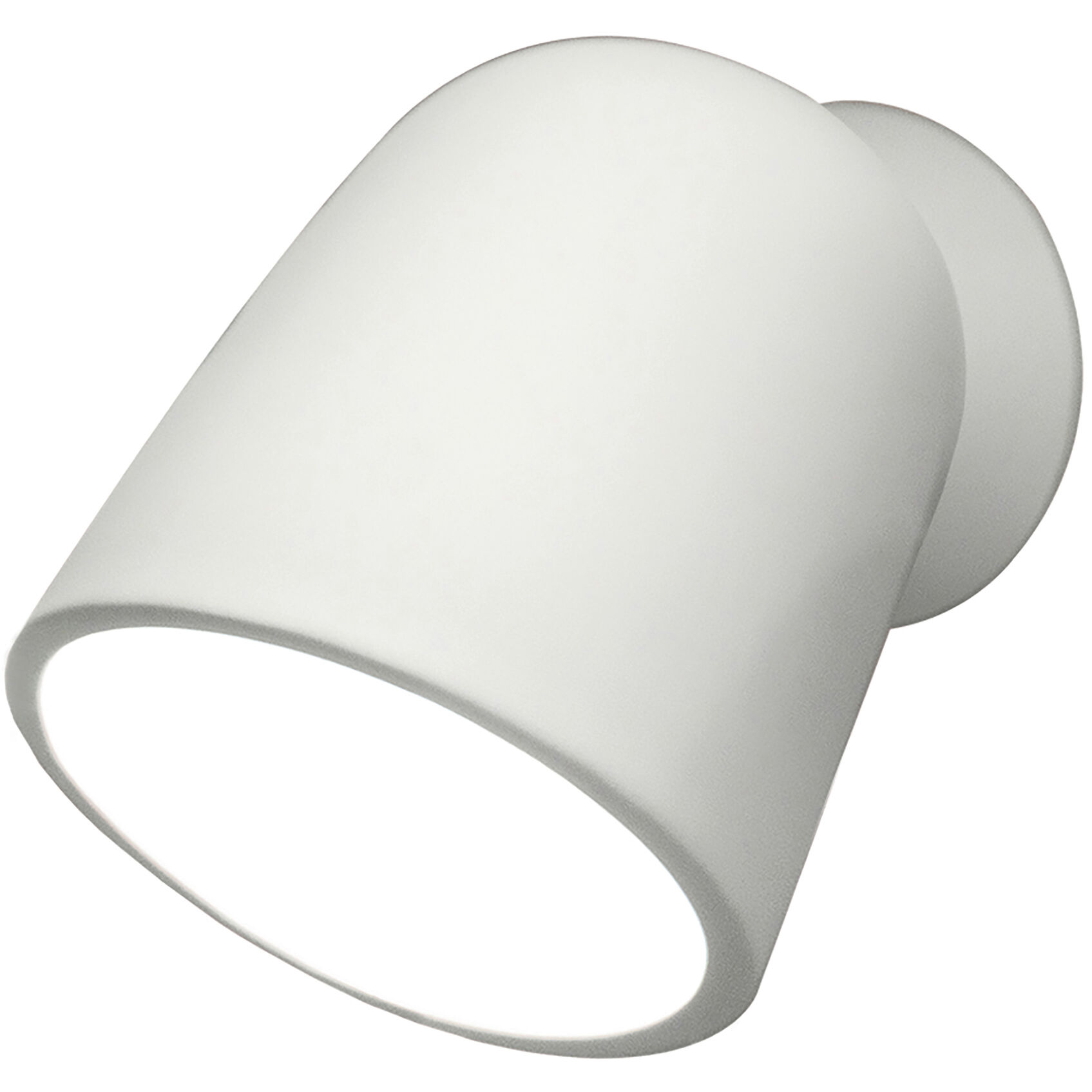 Ambiance Collection 1 Light 7.75 inch Matte White Outdoor Wall Sconce