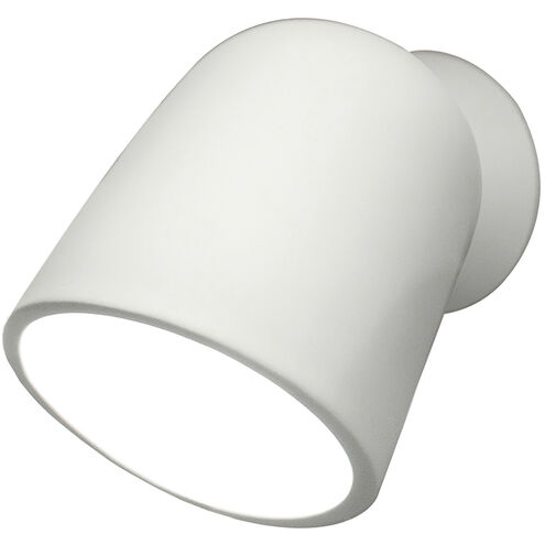Ambiance Collection 1 Light 7.75 inch Matte White Outdoor Wall Sconce