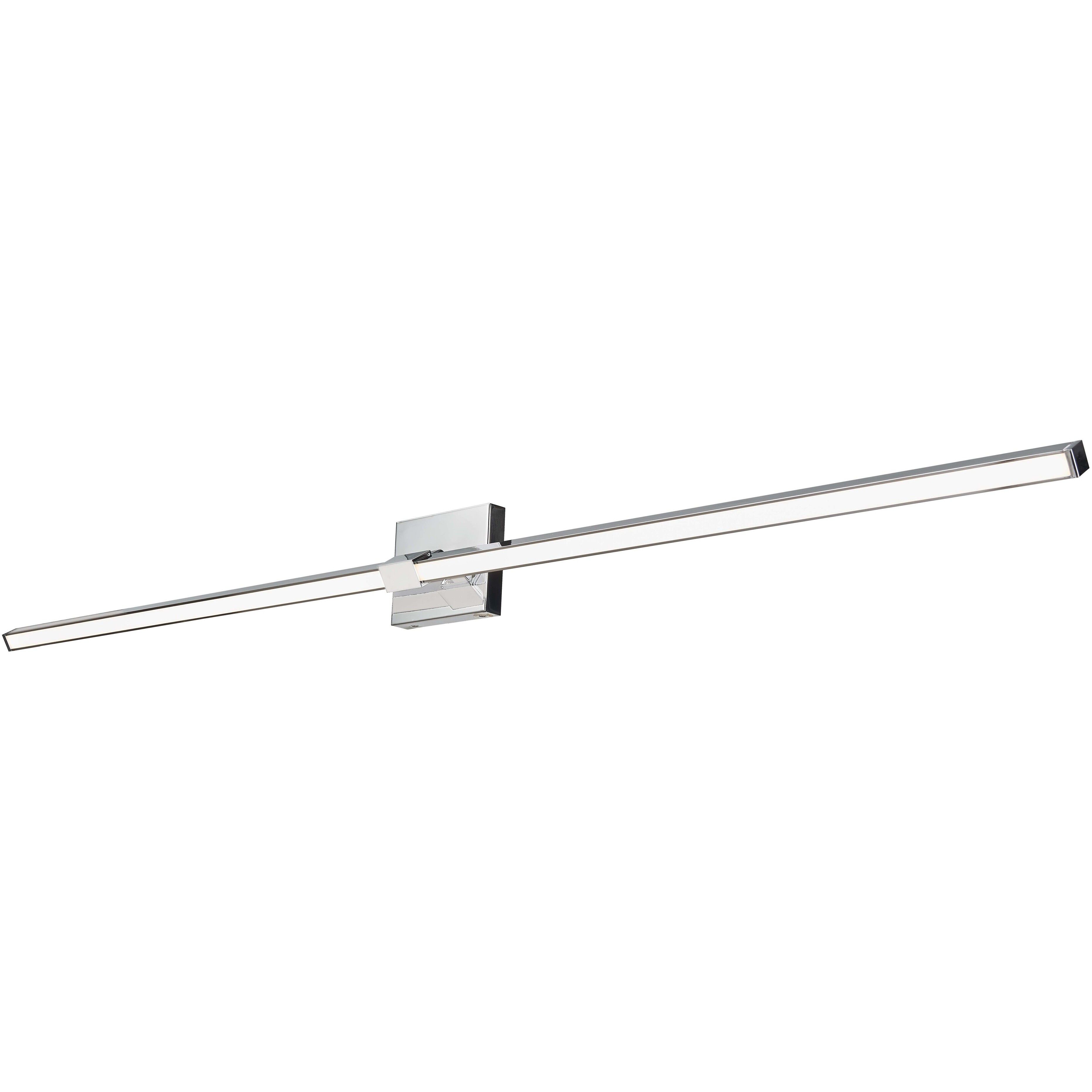 Epee LED 58.1 inch Chrome Bath Vanity Light Wall Light