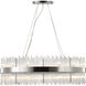Canada 24 Light 20 inch Chrome Chandelier Ceiling Light