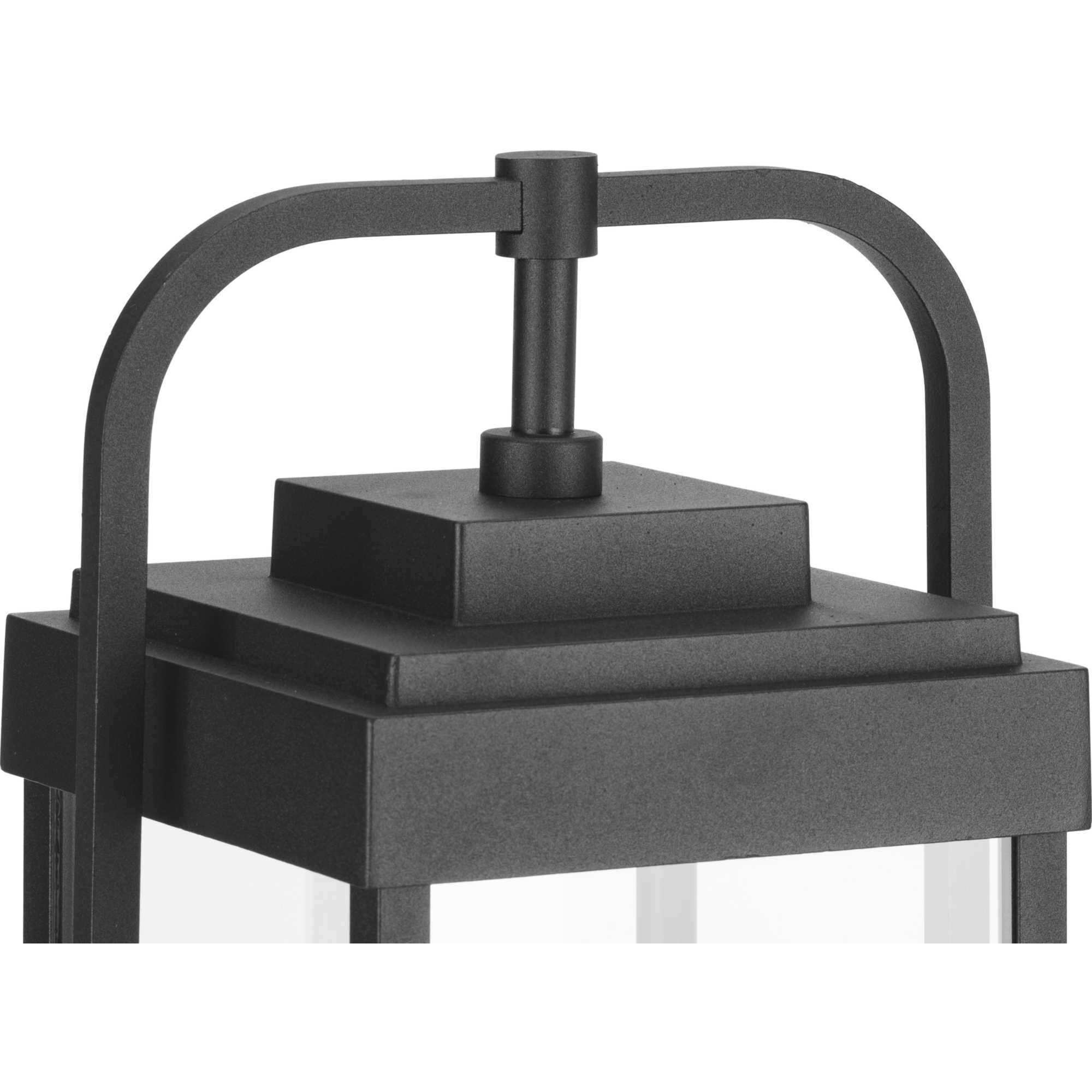 Walcott 1 Light 21.37 inch Textured Black Post Lantern