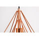 Jago 1 Light 10 inch Copper Pendant Ceiling Light