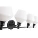Gene 5 Light 47 inch Black Wall sconce Wall Light
