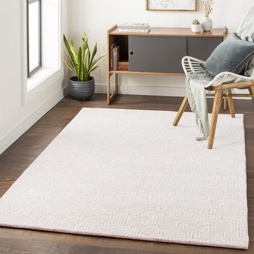 Halcyon 108 X 72 inch Dusty Pink Rug in 6 X 9, Rectangle