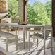 Kirkham 92 X 29.75 inch Cerused Wheat Outdoor Dining Table