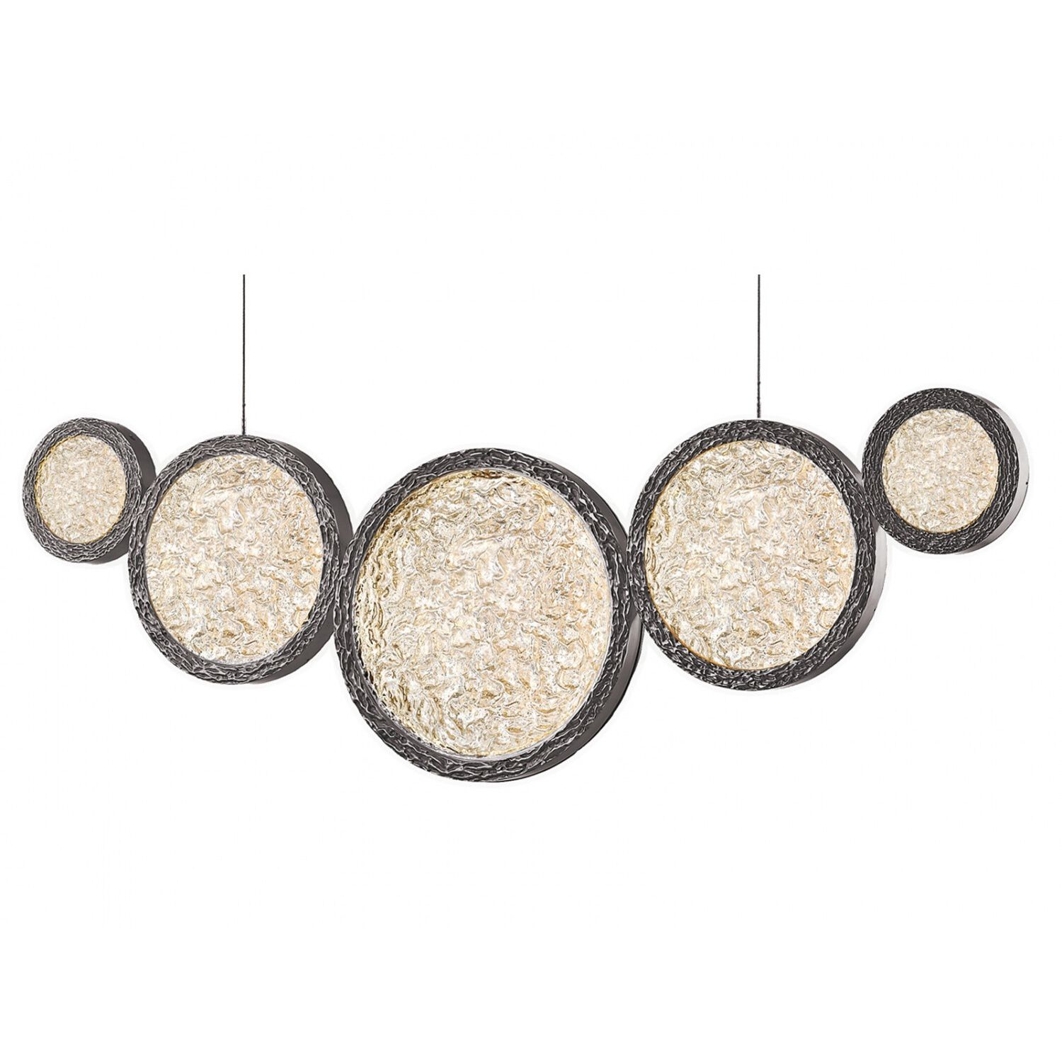 Bottega LED 2 inch Polished Nickel Chandelier Ceiling Light