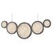 Bottega LED 2 inch Polished Nickel Chandelier Ceiling Light