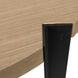 Corso 60 X 60 inch White Oak Dining Table