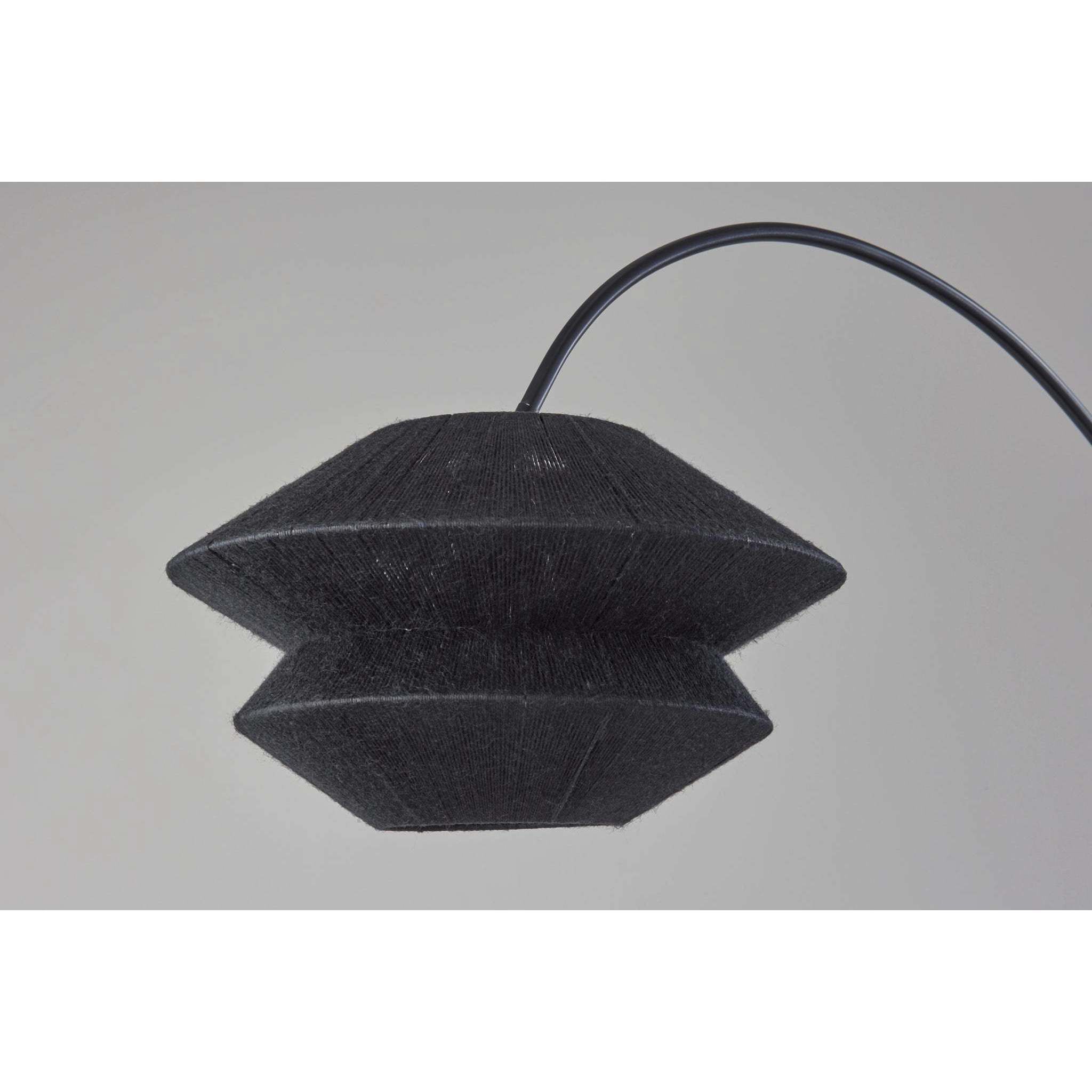 Gardner 72.25 inch 150.00 watt Black Arc Floor Lamp Portable Light