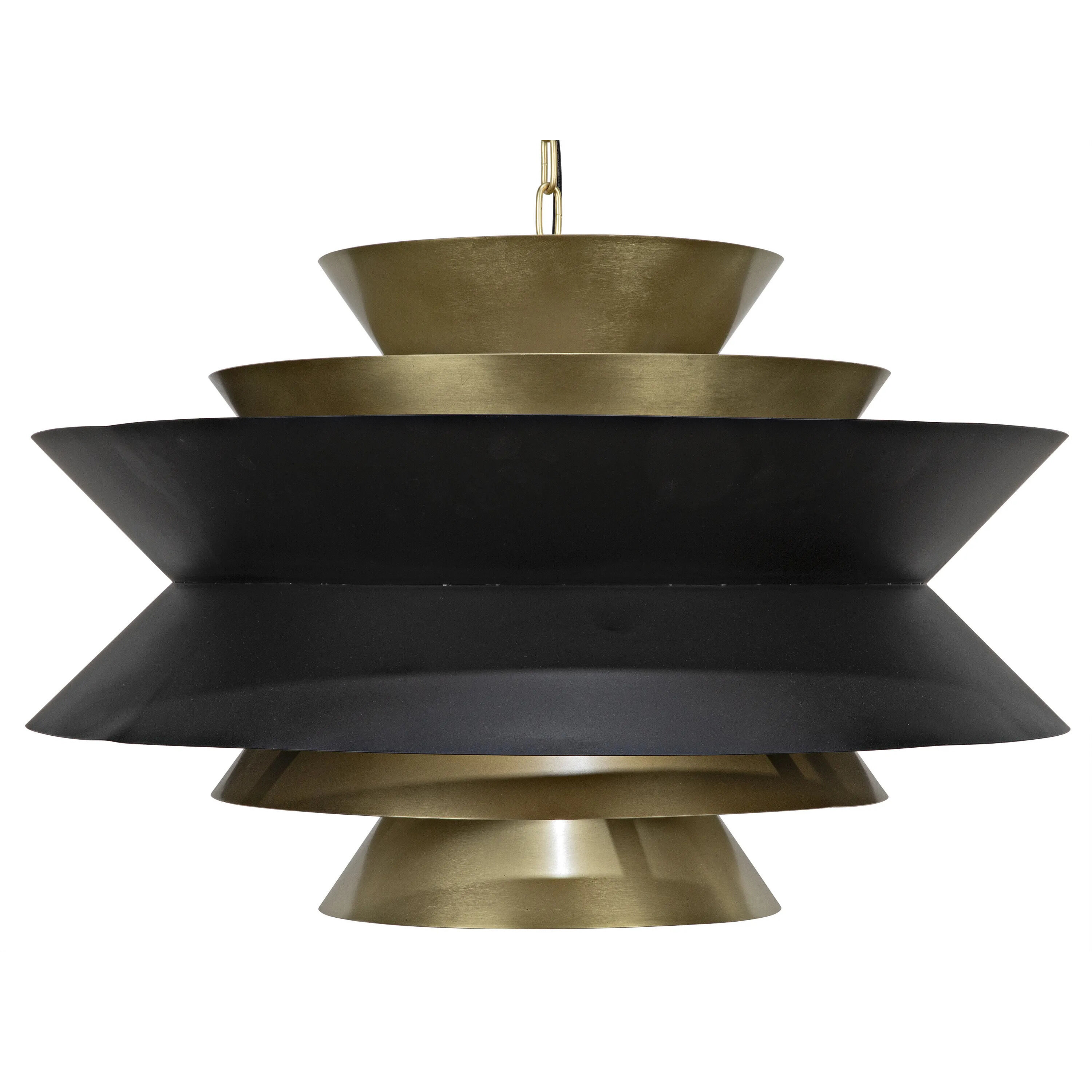 Arion 4 Light 29 inch Antique Brass Pendant Ceiling Light