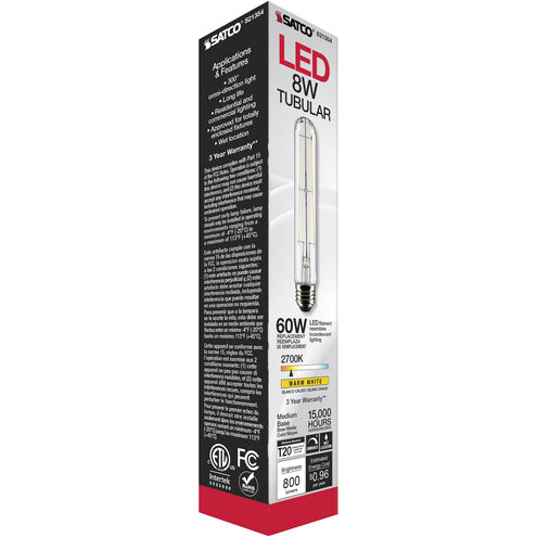 Lumos LED Medium Medium 8.00 watt 2700K LED Filament