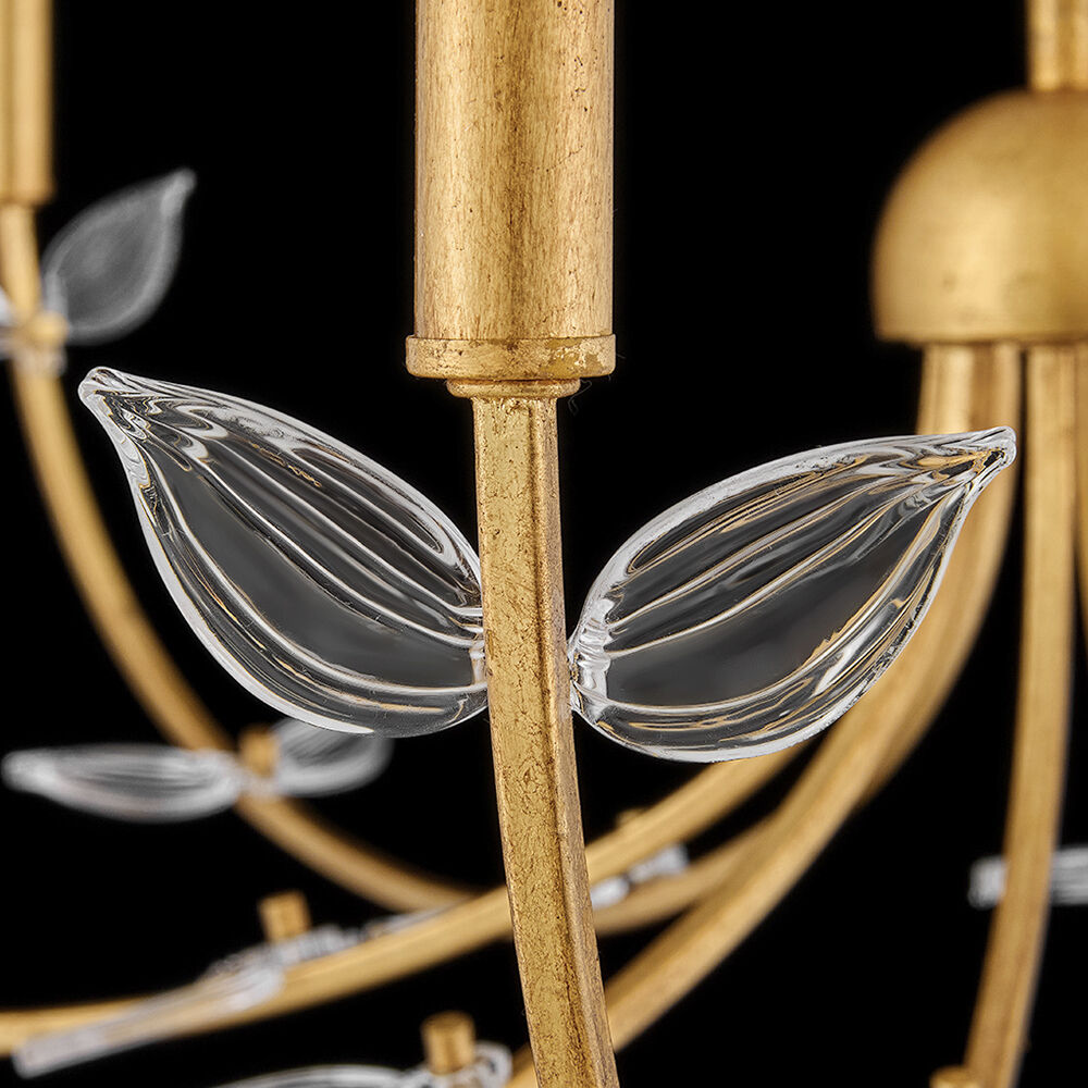 Aliso 8 Light 42 inch Distressed Brass Chandelier Ceiling Light