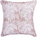 Ellie Block Print 20 X 6 inch White with Taupe Accent Pillow