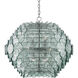 Braithwell 14 Light 29.5 inch Silver Granello Chandelier Ceiling Light