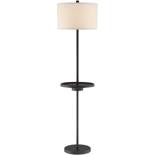 Tungsten 62 inch 150.00 watt Dark Bronze Floor Lamp Portable Light