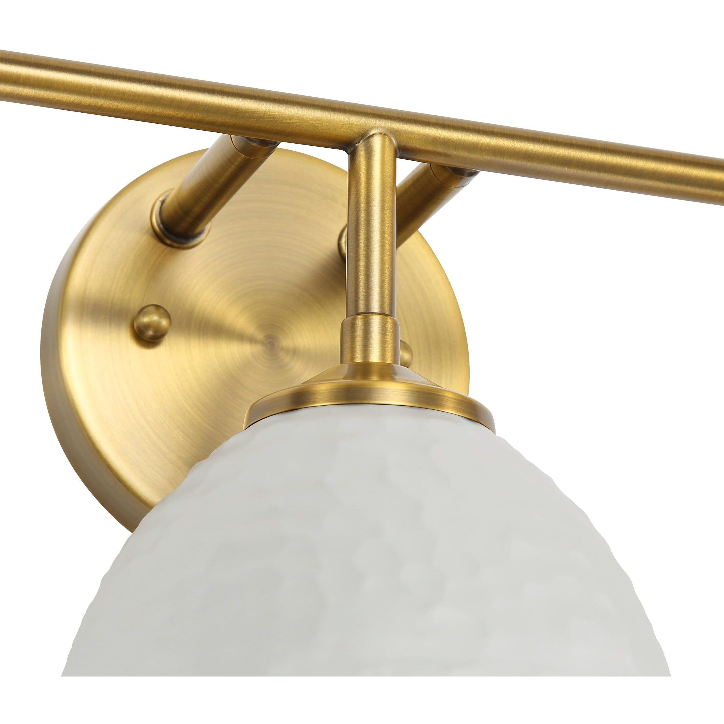 Shepard Vanity Wall Light in Matte White