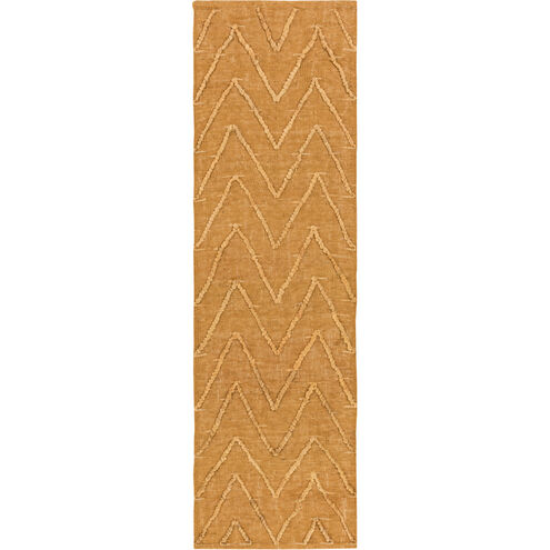 Mateo 96 X 30 inch Brown and Neutral Runner, Jute