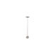 Monet 72 inch 30.00 watt Brushed Nickel Torch Lamp Portable Light