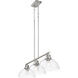 Yep Duncan Island Light Ceiling Light in Pewter, Clear Glass