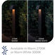 Quad 12 3 watt Bronze Path and Area Light in 3000K Warm White LED, WAC Landscape