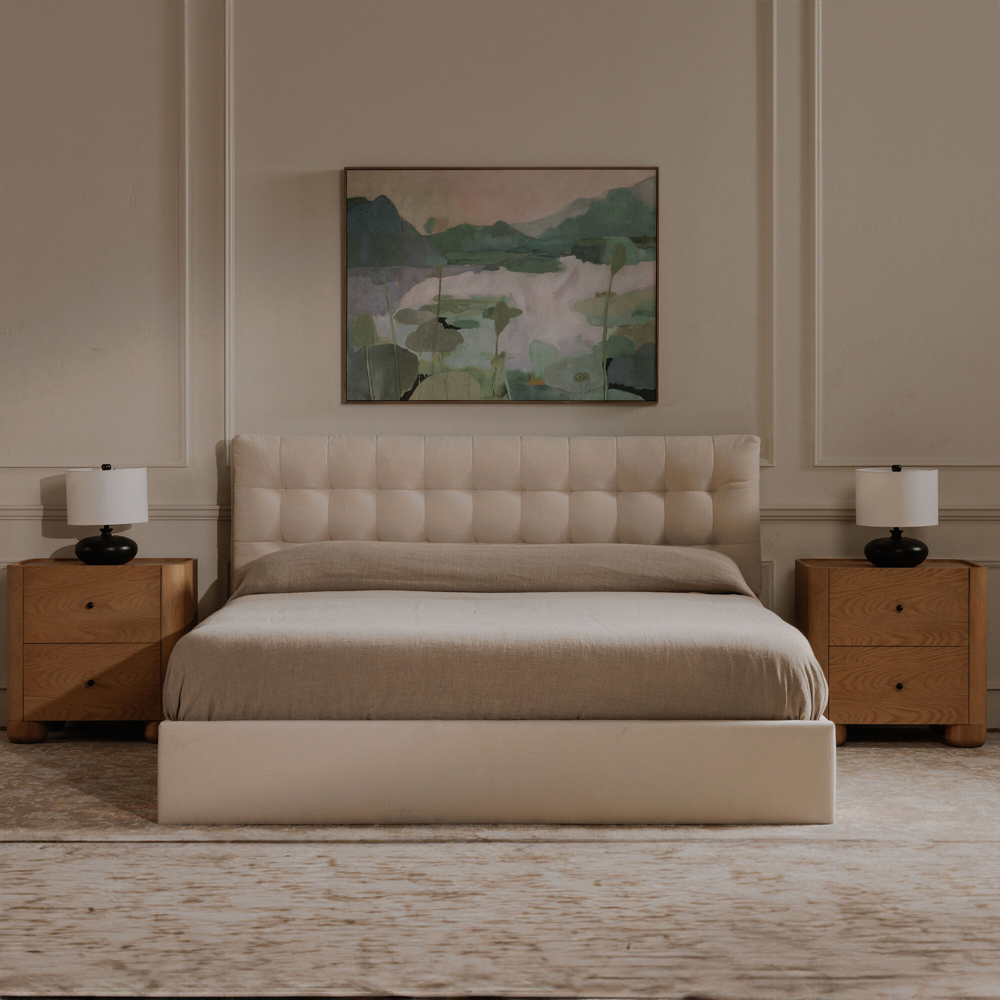 Saison 48 X 36 inch Framed Painting