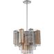 Addis 4 Light 17.75 inch Polished Chrome Mini Chandelier Ceiling Light in Autumn