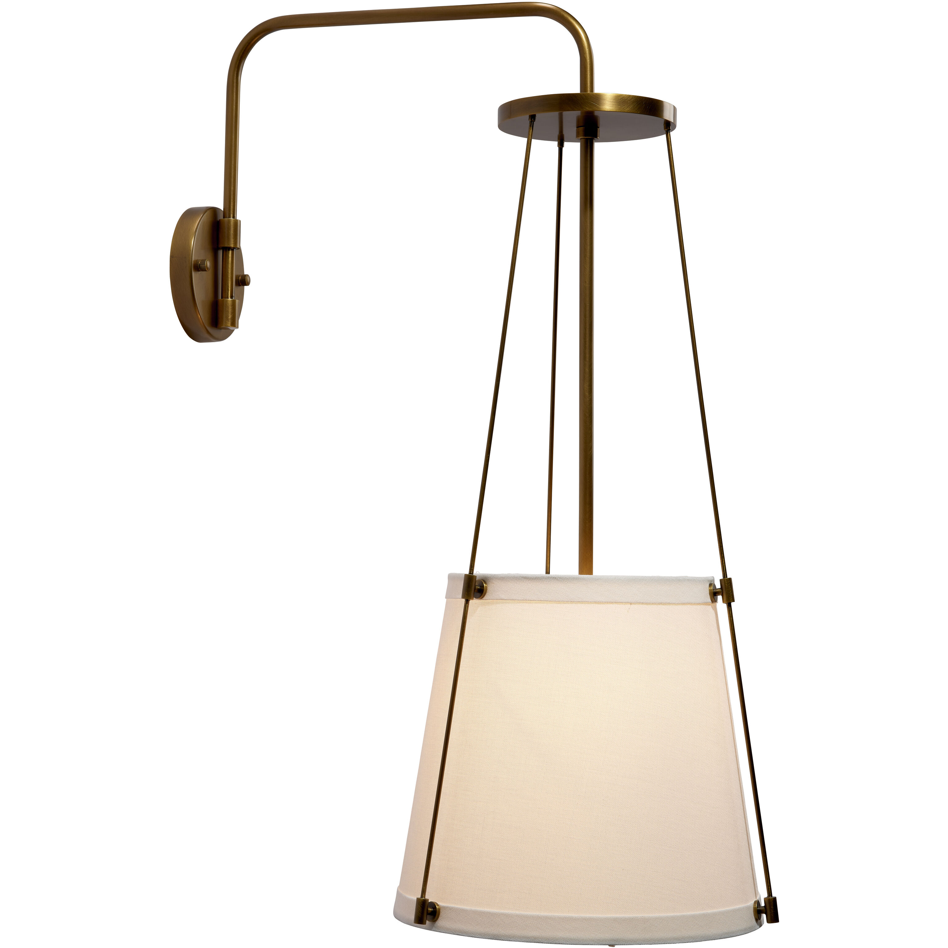 California 1 Light 24 inch Antique Brass Wall Sconce Wall Light