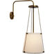California 1 Light 24 inch Antique Brass Wall Sconce Wall Light