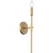 Cinthia 1 Light 4.75 inch Aged Brass Wallchiere Wall Light