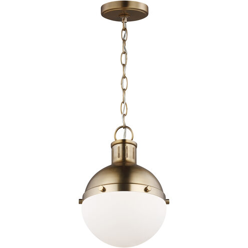 TOB by Thomas O'Brien Hanks LED 8.13 inch Satin Brass Pendant Ceiling Light