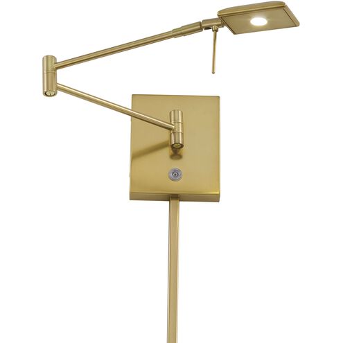 George's Reading Room 5 inch 8.00 watt Honey Gold Swing Arm Wall Lamp Wall Light, Pharmacy