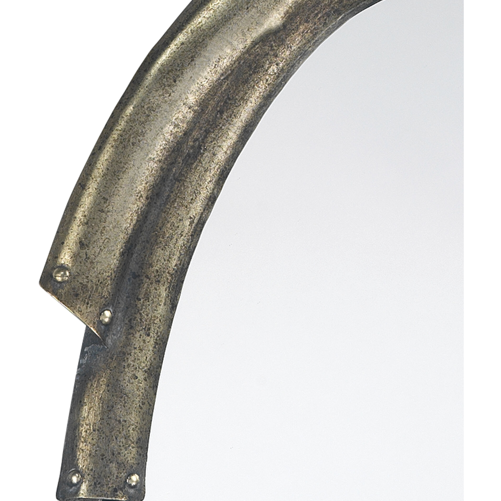 Margaux 45 X 17 inch Antique Silver Mirror