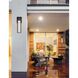 Fusion Collection - Wooster Family LED 15 inch Matte Black Outdoor Wall Sconce