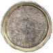 Faux Wood Natural Outdoor Decorative Plate