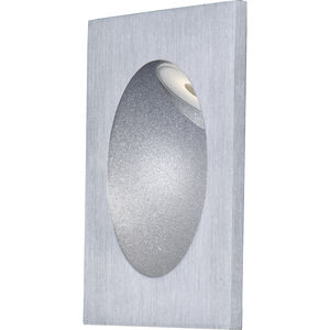 Alumilux Step Light LED 3.25 inch Satin Aluminum Outdoor Wall Sconce