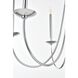 Cohen 6 Light 36 inch Chrome Chandelier Ceiling Light