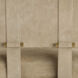 Laney 35 inch Taupe and Antique Brass Counter Stool