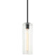 Lincoln 1 Light 4.75 inch Matte Black Pendant Ceiling Light