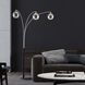 Orson 87 inch 40 watt Brushed Nickel Arc Floor Lamp Portable Light
