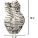 Contortion 15.5 X 11.5 inch Vase, Inline