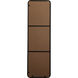 Evermore 60 X 18 inch Black Mirror