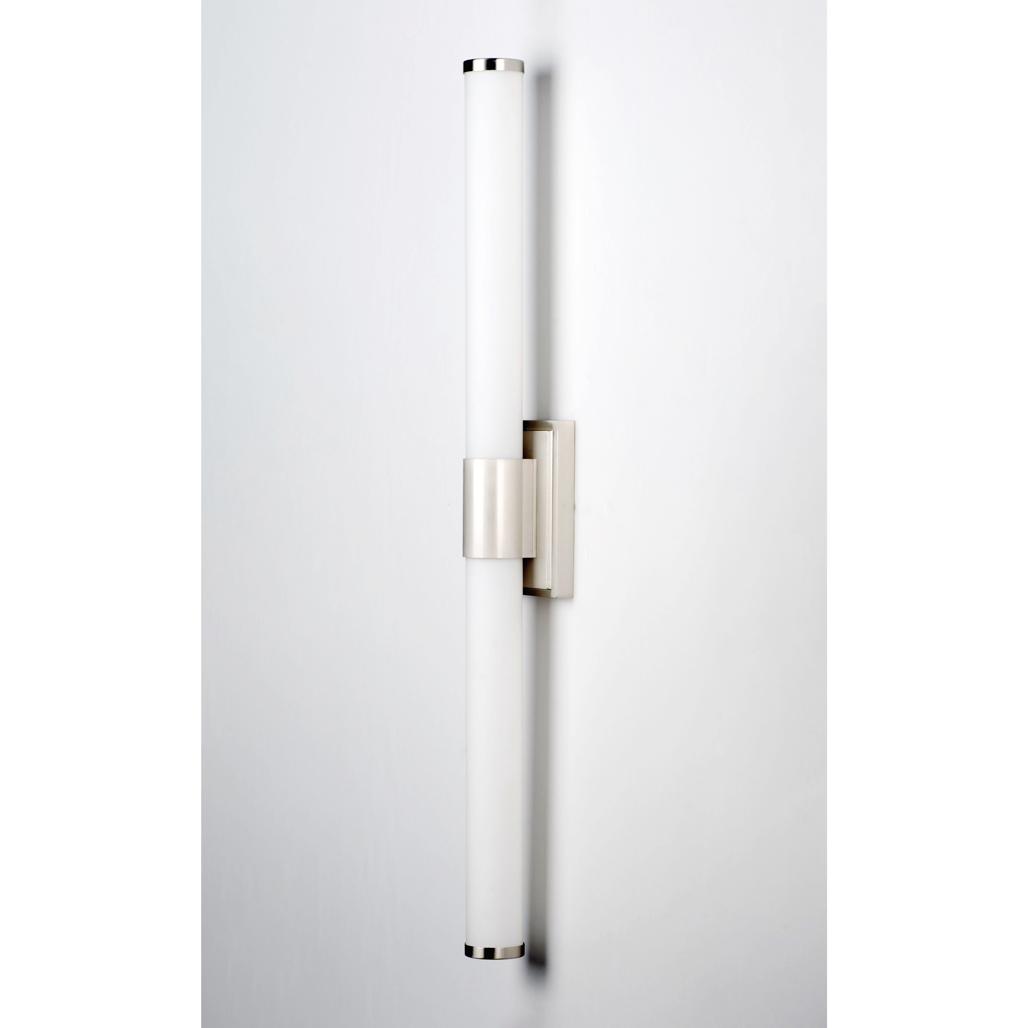 Optic LED 30 inch Satin Nickel Bath Vanity Wall Light