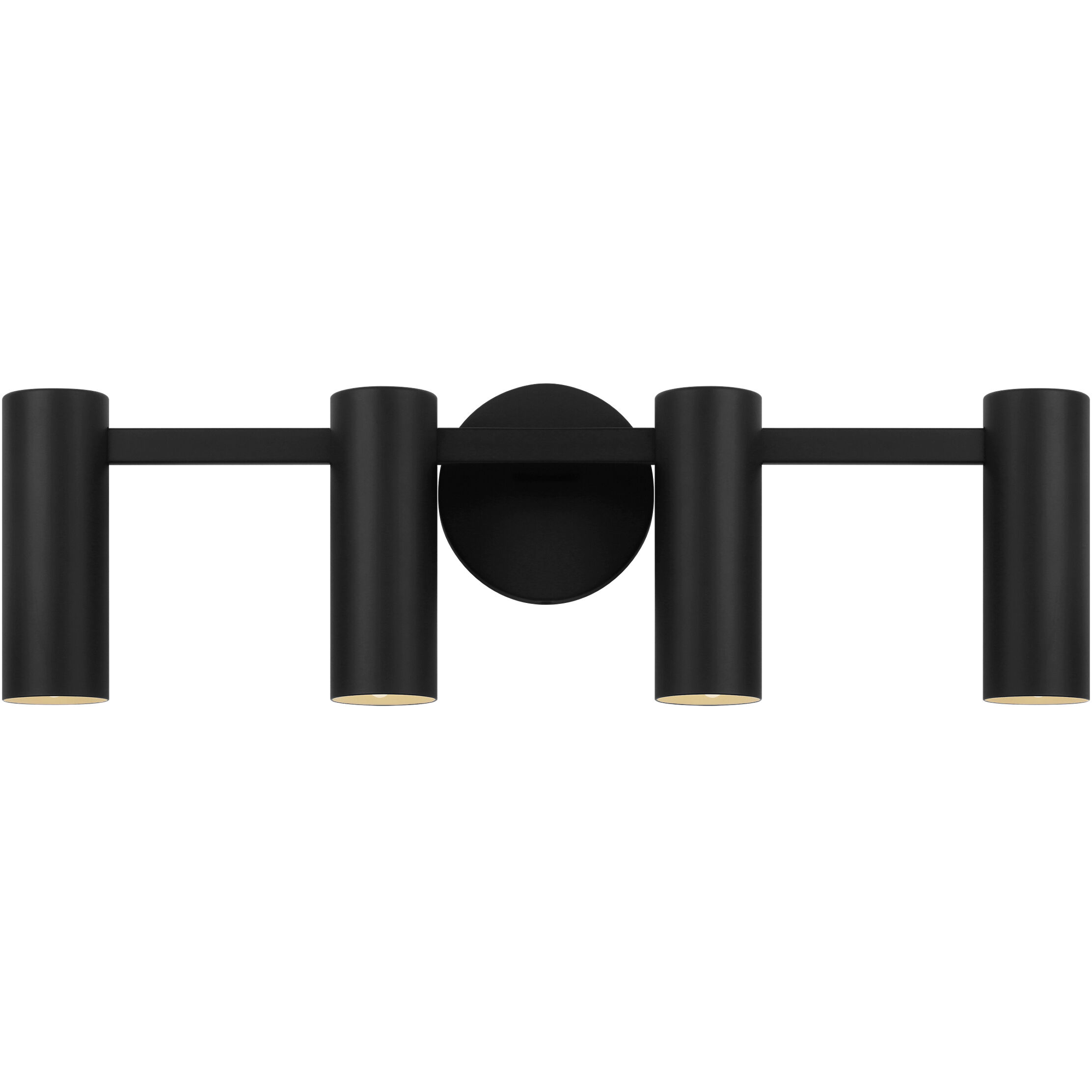 Zentro LED 24 inch Midnight Black Vanity Light Wall Light