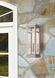 Hopewell 1 Light 15 inch Brushed Nickel Outdoor Wall Lantern