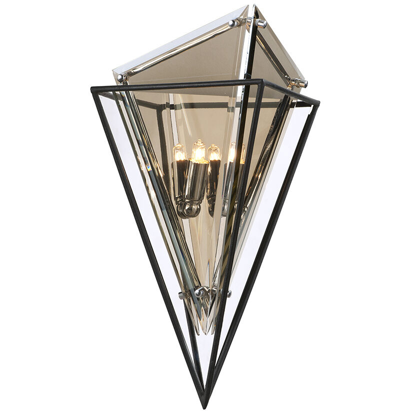 Epic 2 Light 10 inch Forged Iron Wall Sconce Wall Light